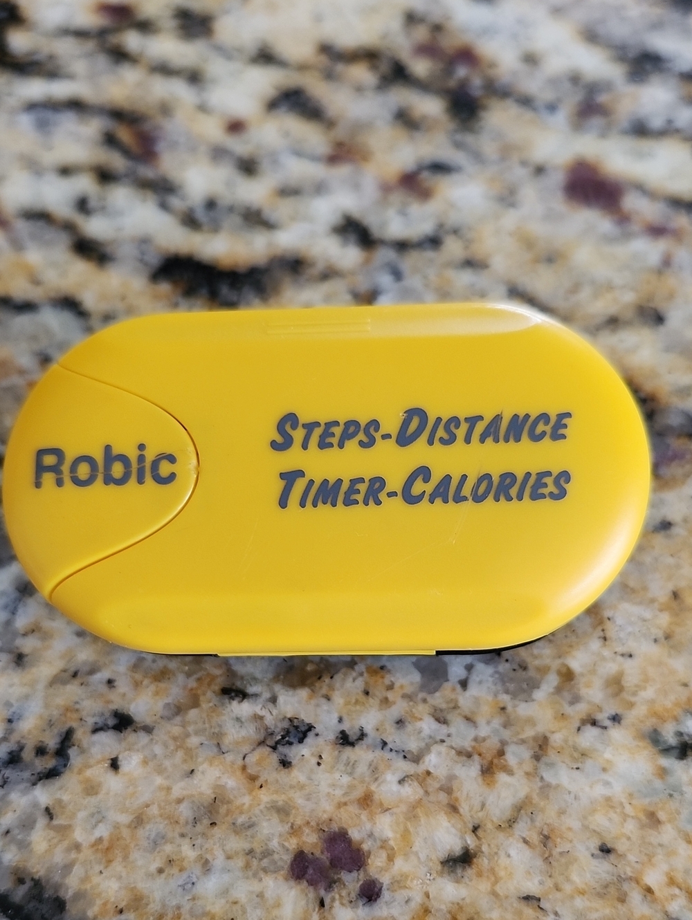 Robic M-317 Vintage Pedometer - Steps, Distance, Timer, Calories